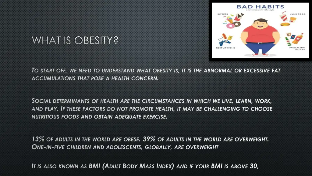 what is obesity