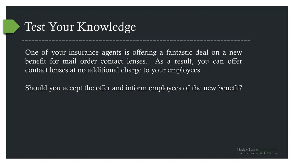 test your knowledge 1