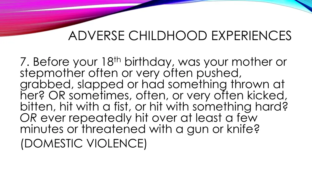 adverse childhood experiences 3