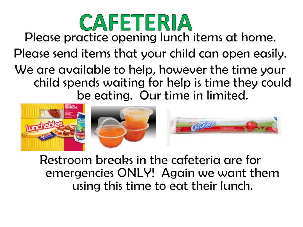 cafeteria