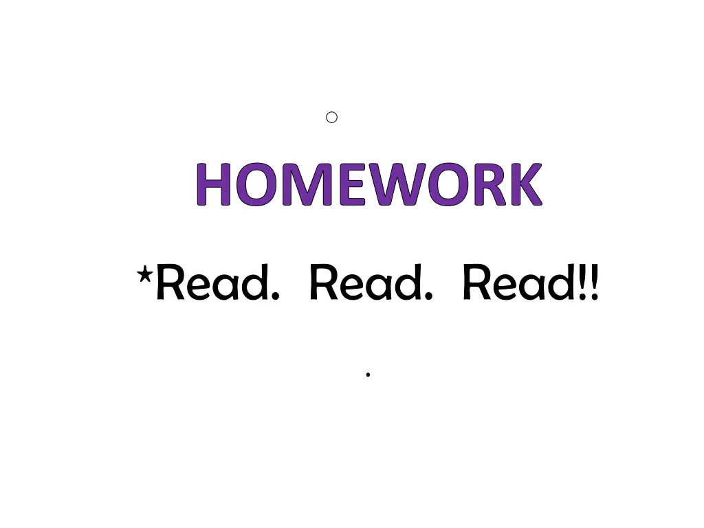 homework