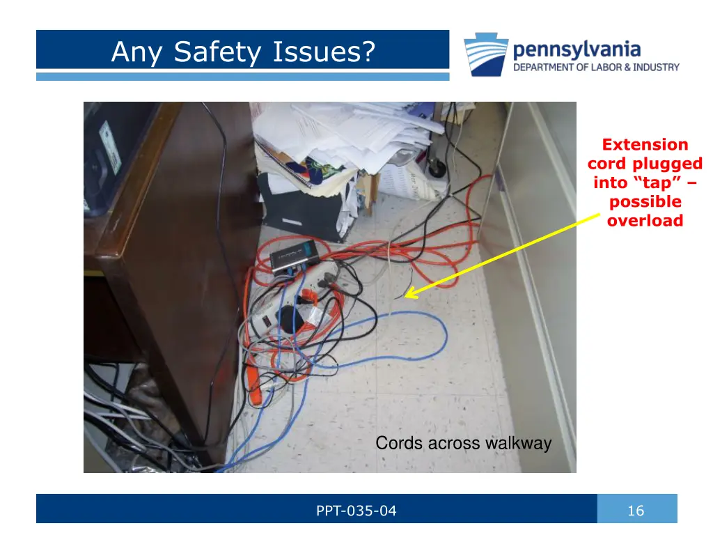 any safety issues