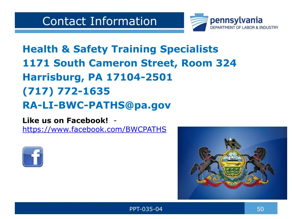 contact information
