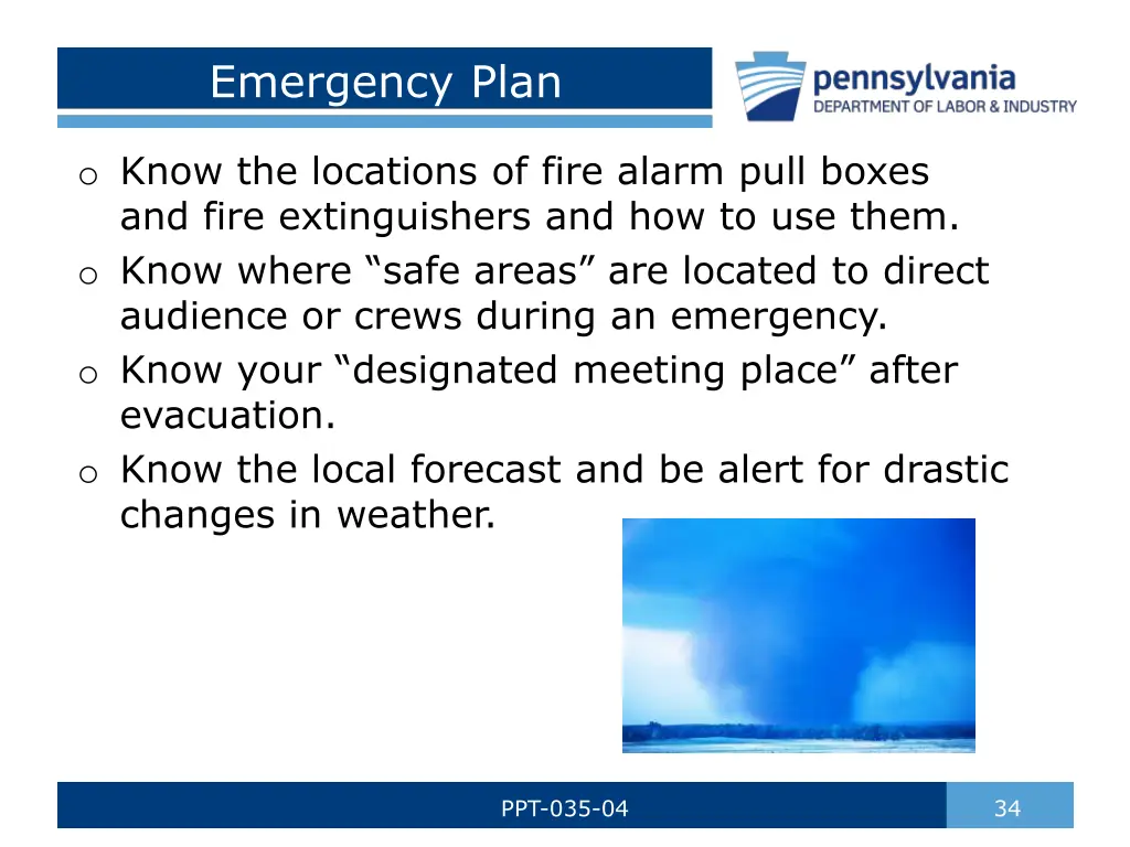 emergency plan 1