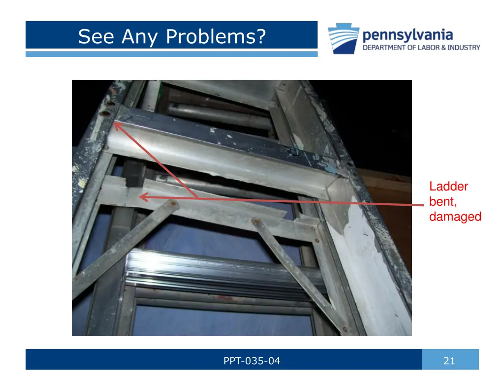 see any problems