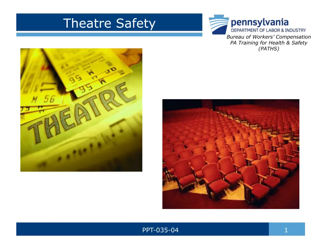 theatre safety
