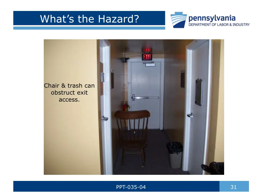 what s the hazard