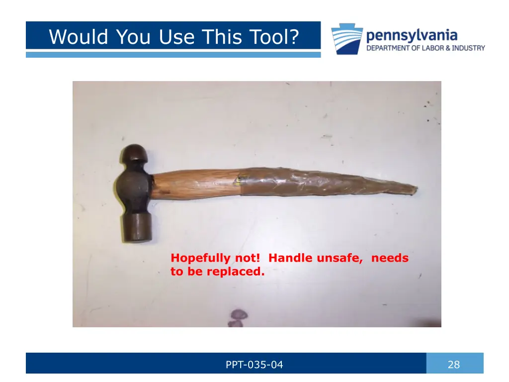 would you use this tool