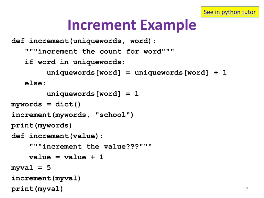 see in python tutor 3