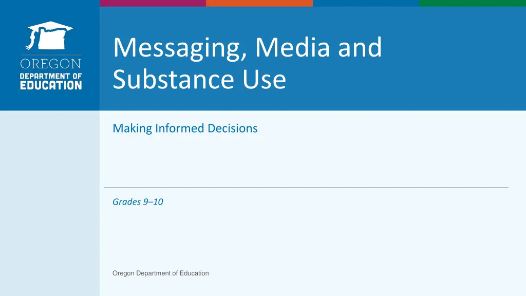 messaging media and substance use