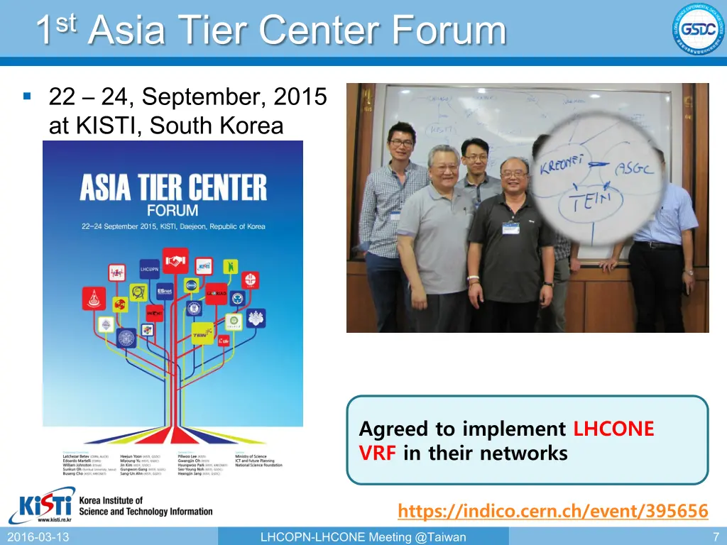 1 st asia tier center forum