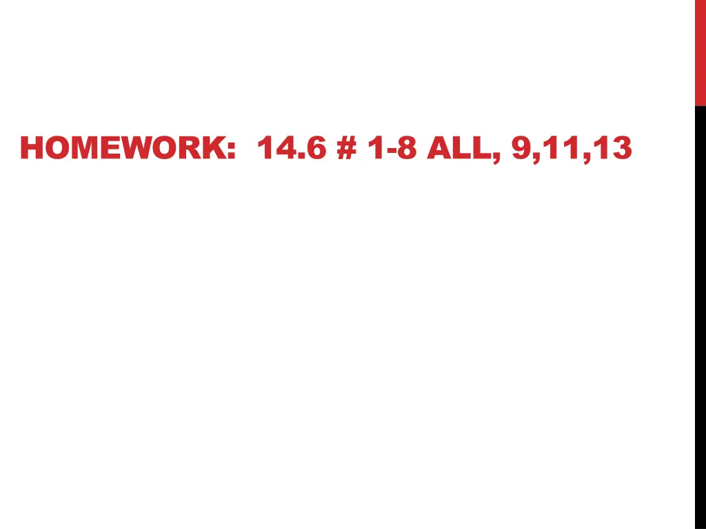 homework 14 6 1 8 all 9 11 13