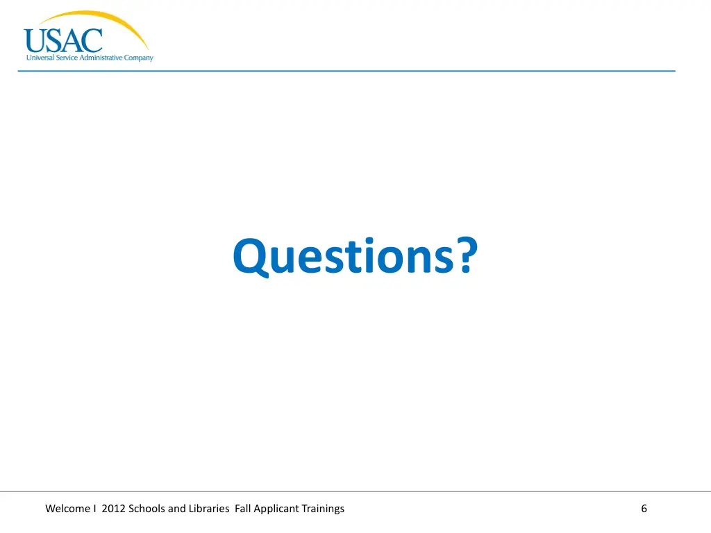 questions