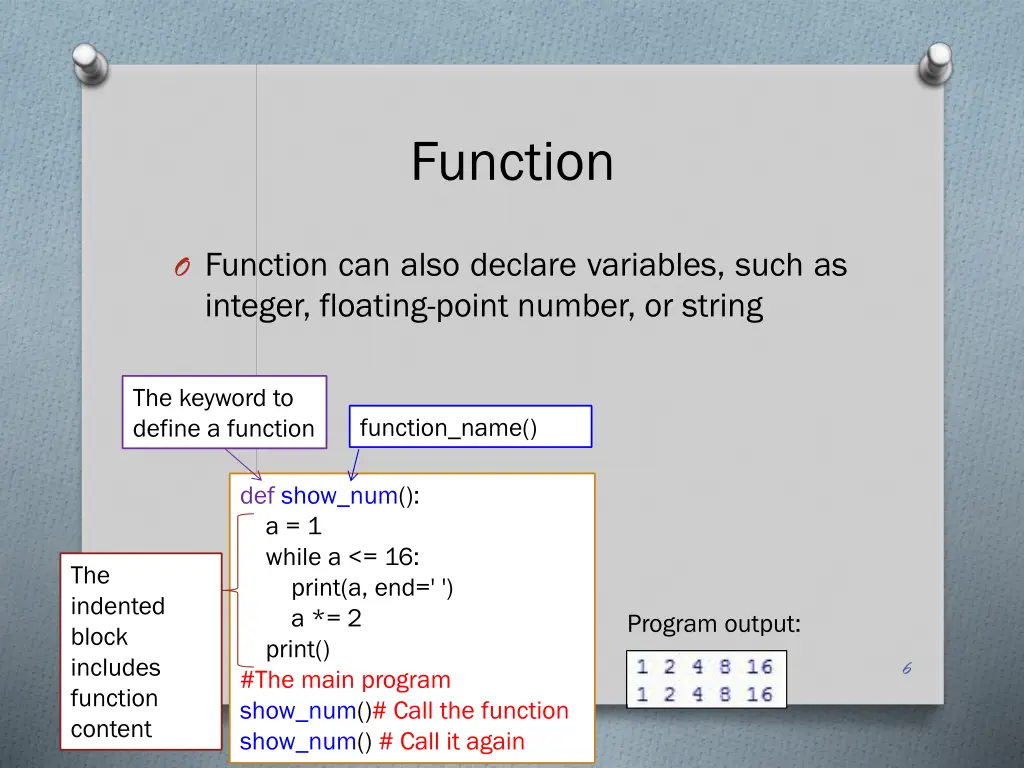 function 4