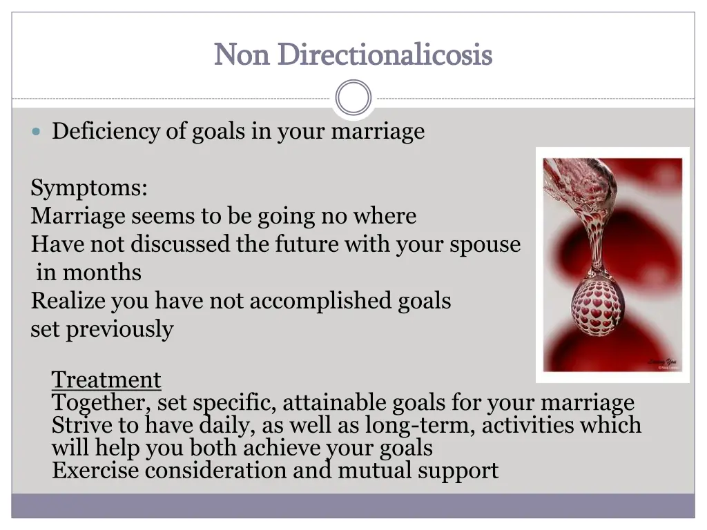non non directionalicosis directionalicosis