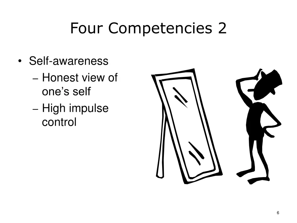 four competencies 2