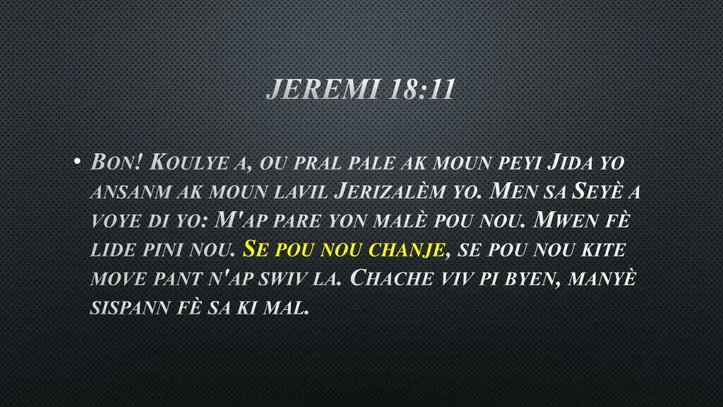 jeremi 18 11