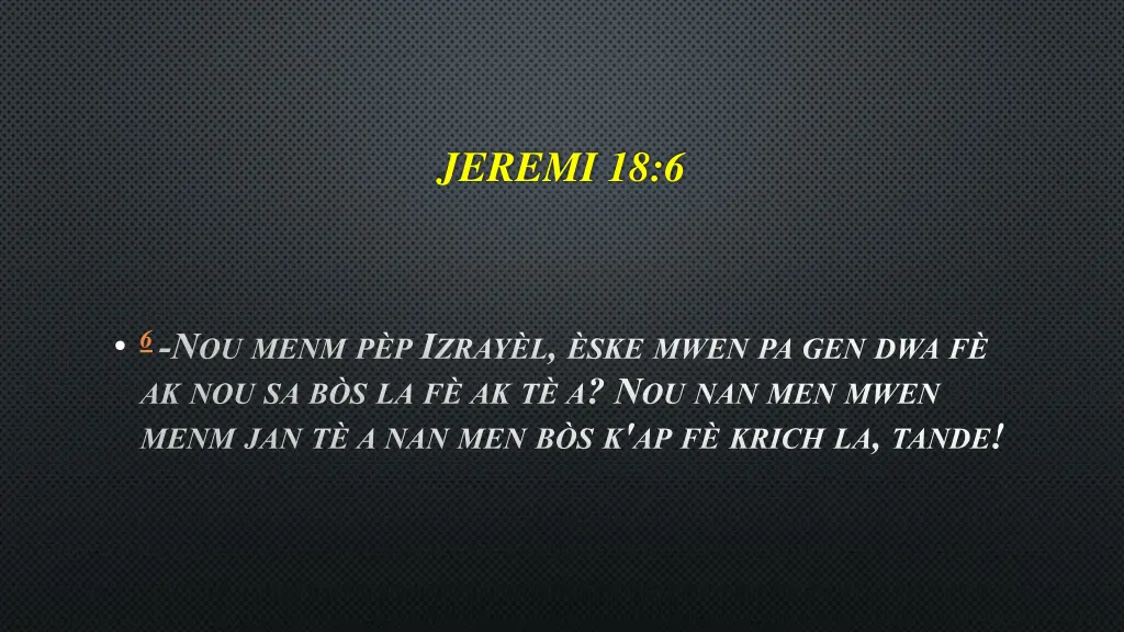 jeremi 18 6