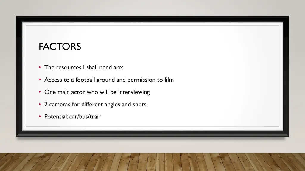 factors