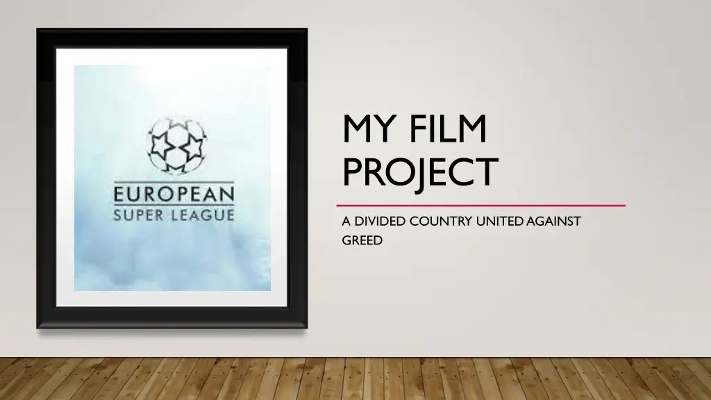 my film project