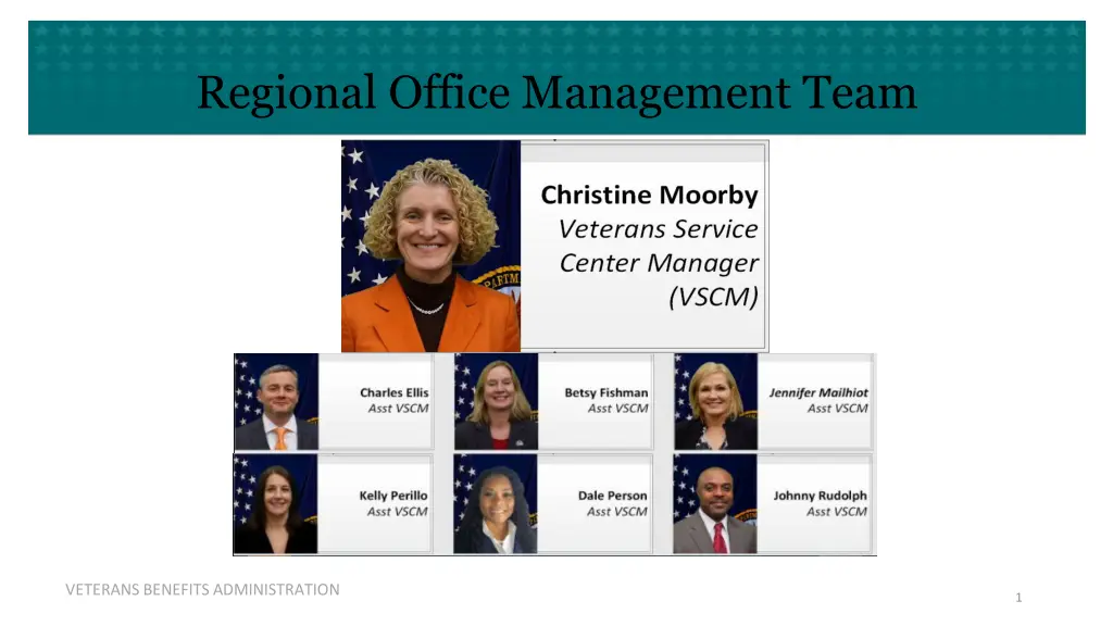 regional office management team