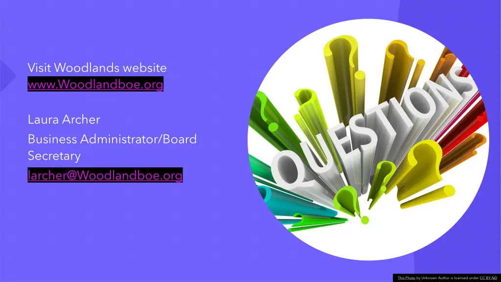 visit woodlands website www woodlandboe org