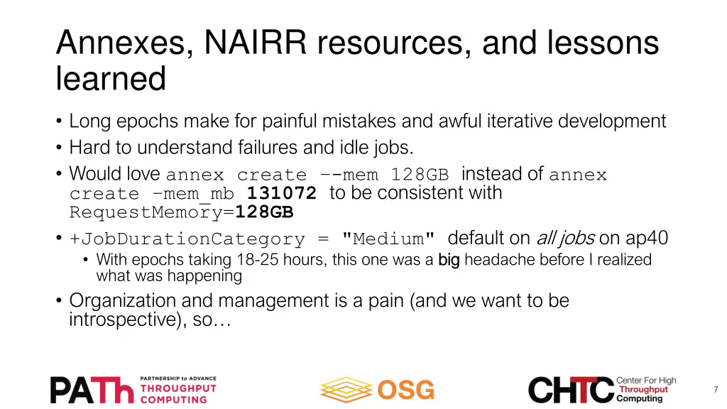 annexes nairr resources and lessons learned 1