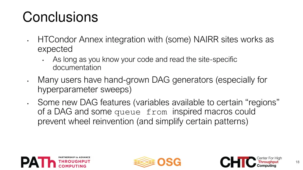 conclusions