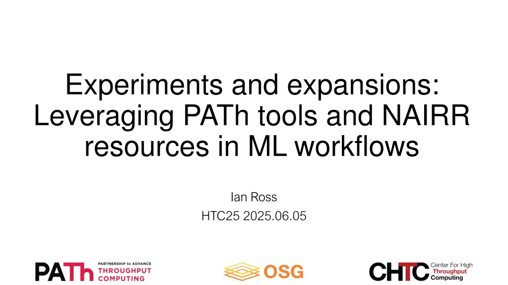experiments and expansions leveraging path tools