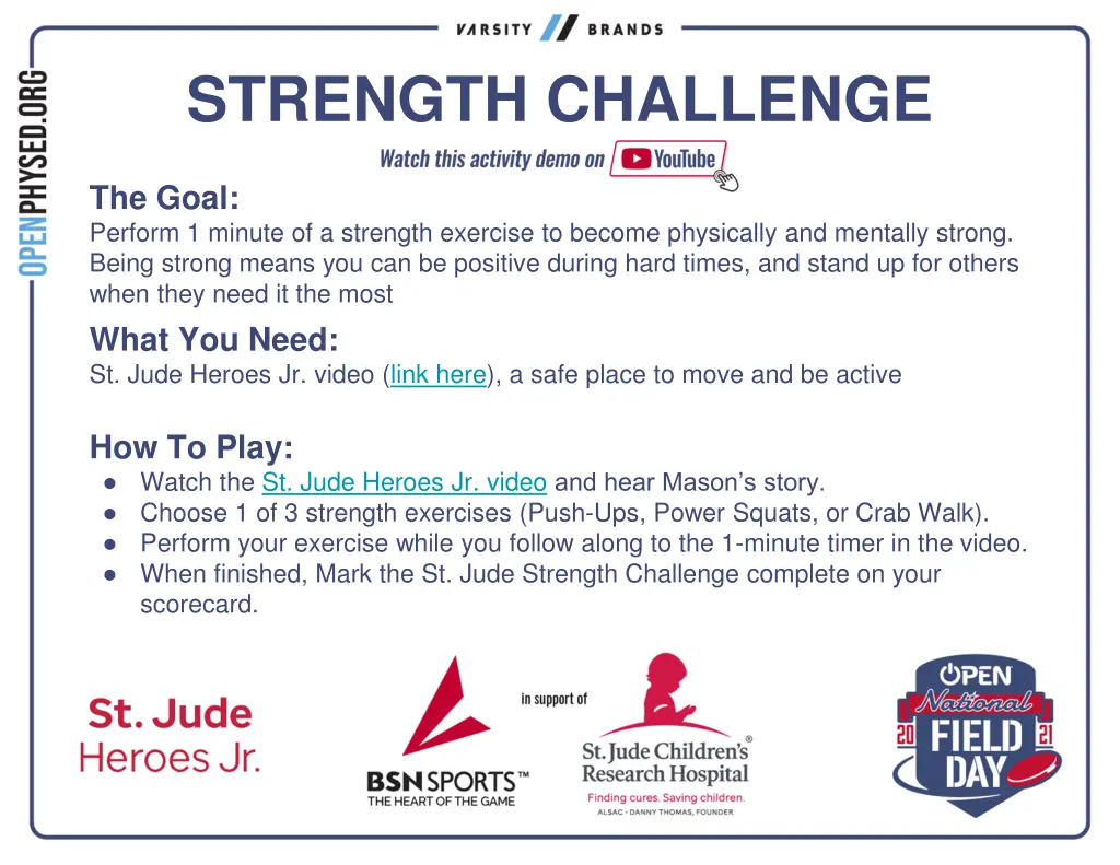 strength challenge