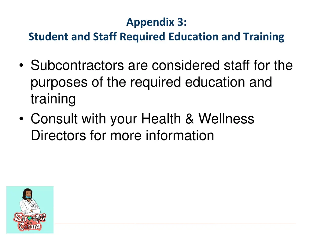 appendix 3