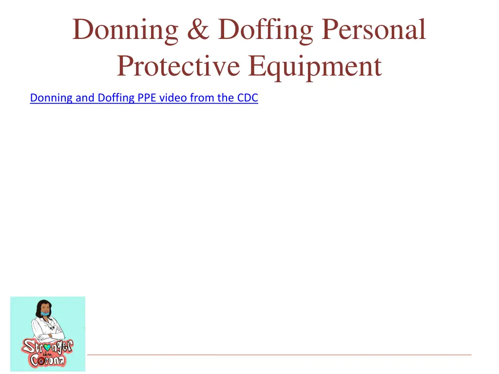 donning doffing personal protective equipment