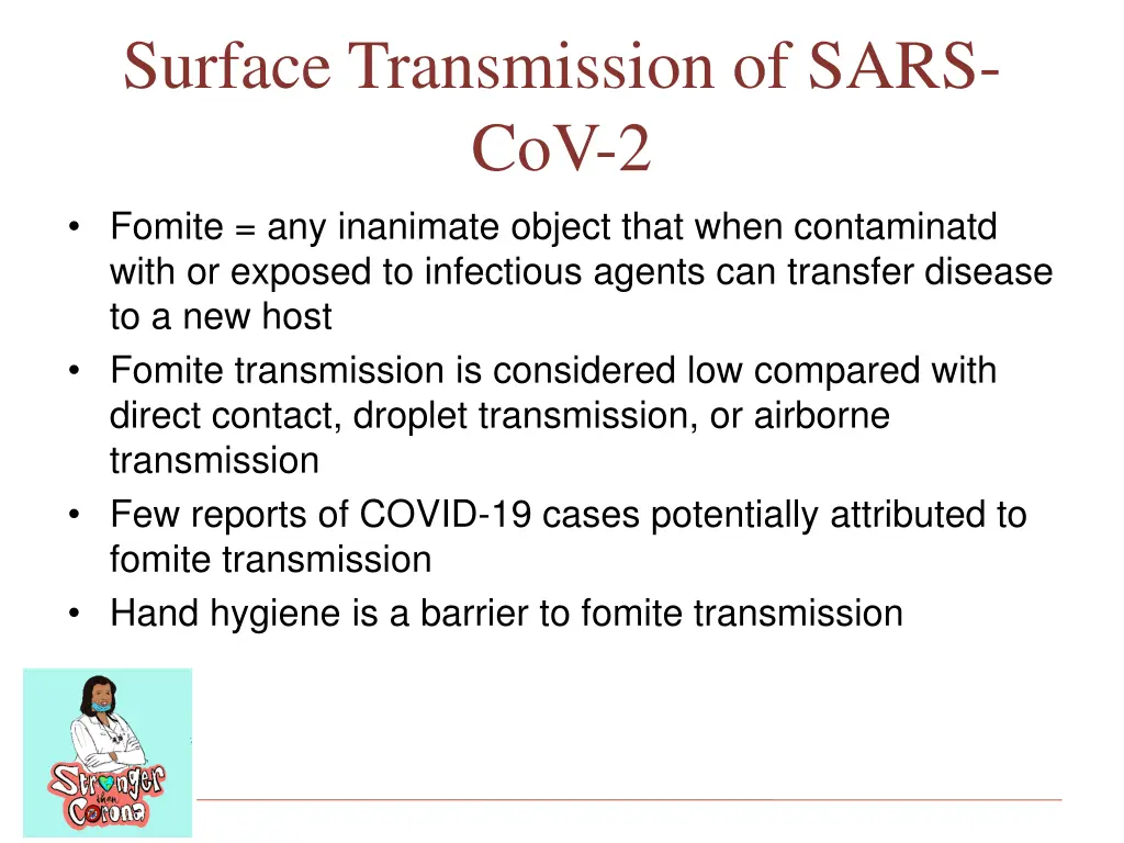 surface transmission of sars cov 2 fomite
