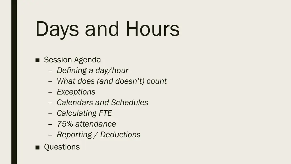 days and hours 1