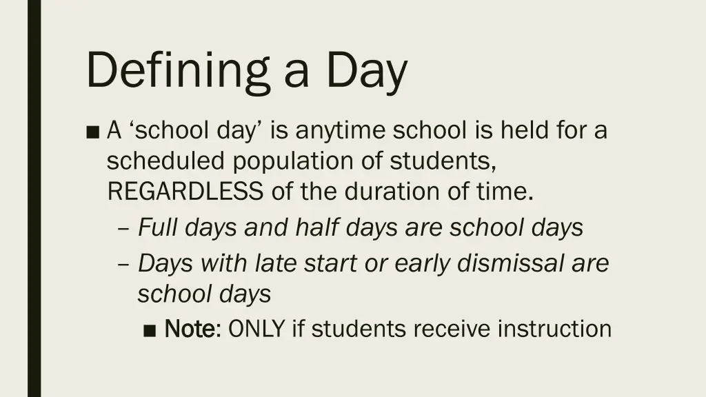 defining a day