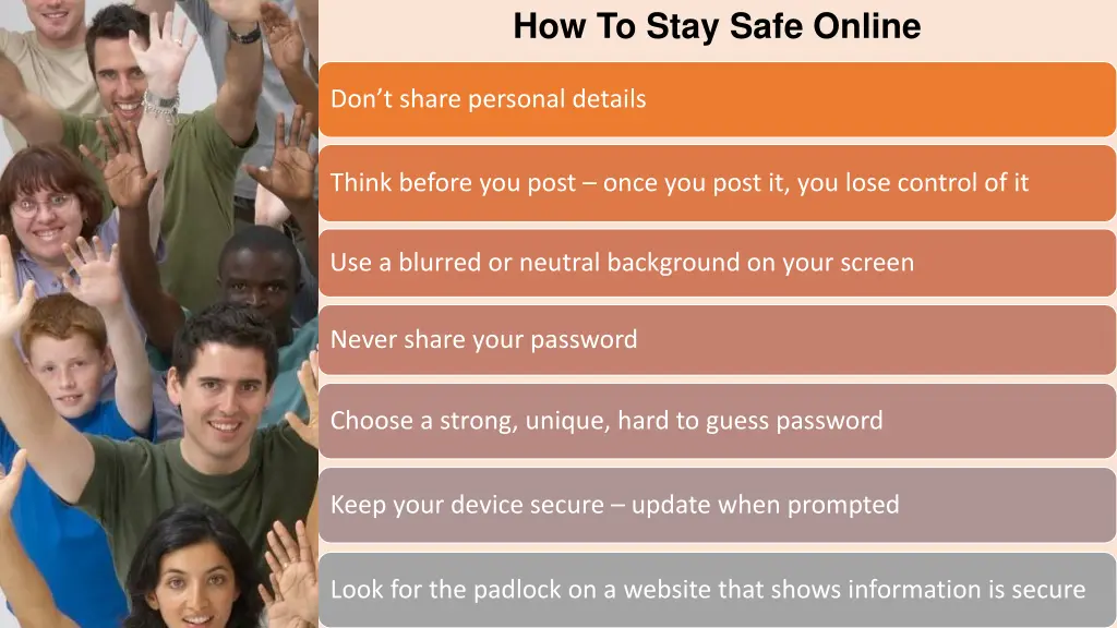 how to stay safe online
