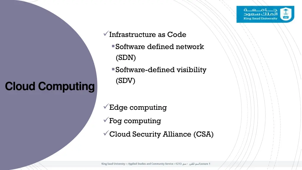 infrastructure as code software defined network