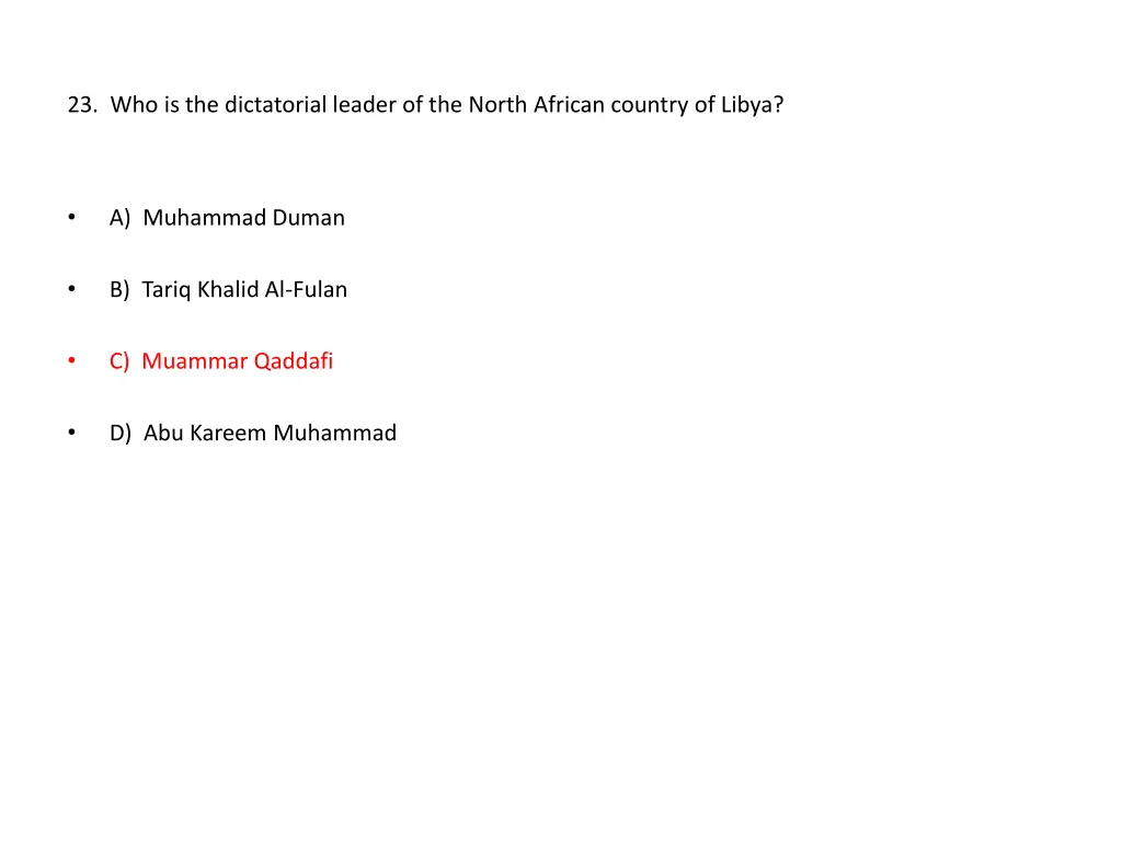 23 who is the dictatorial leader of the north