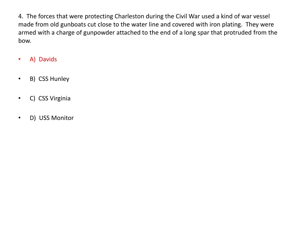 4 the forces that were protecting charleston