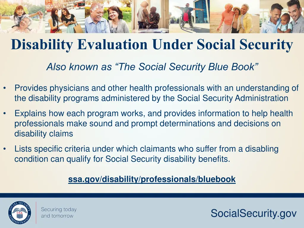 disability evaluation under social security