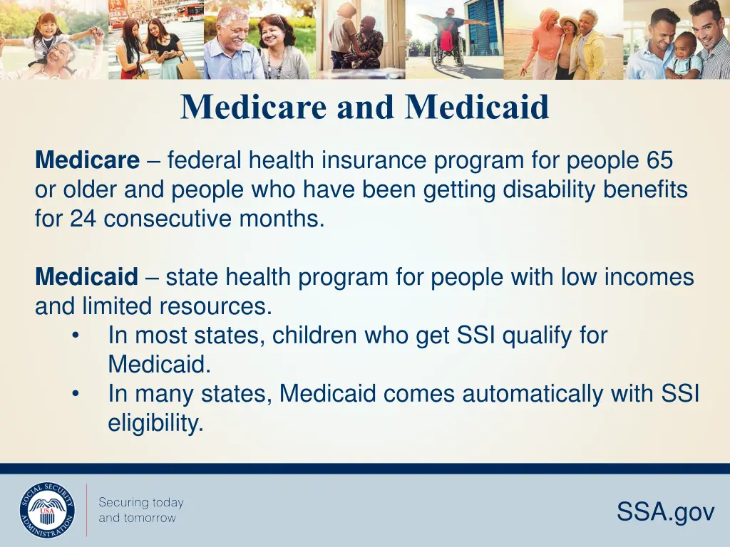 medicare and medicaid