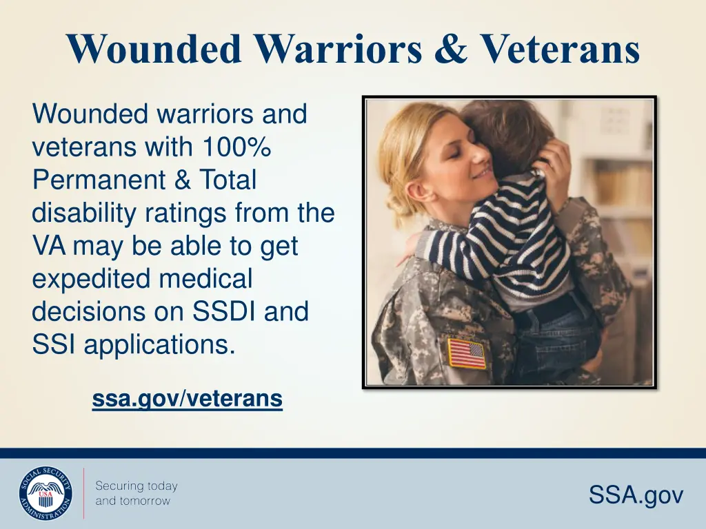 wounded warriors veterans