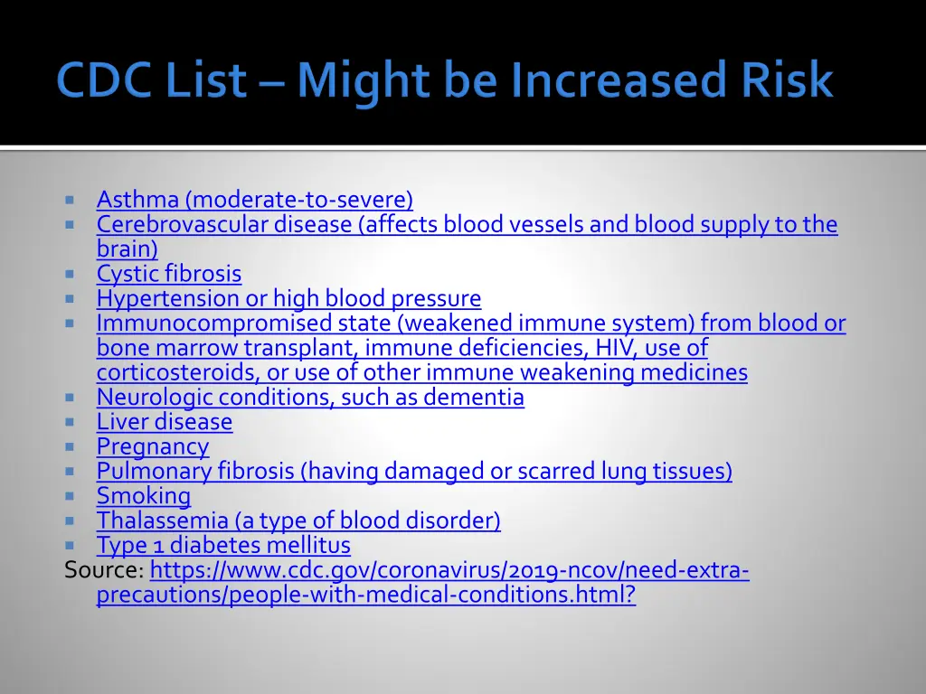 asthma moderate to severe cerebrovasculardisease