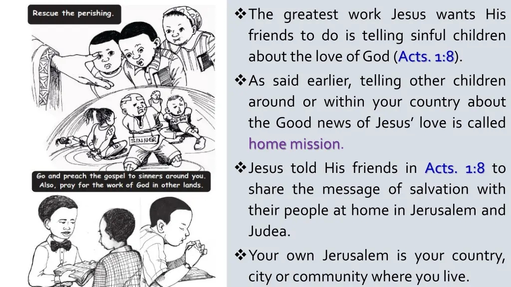 the greatest work jesus wants his friends