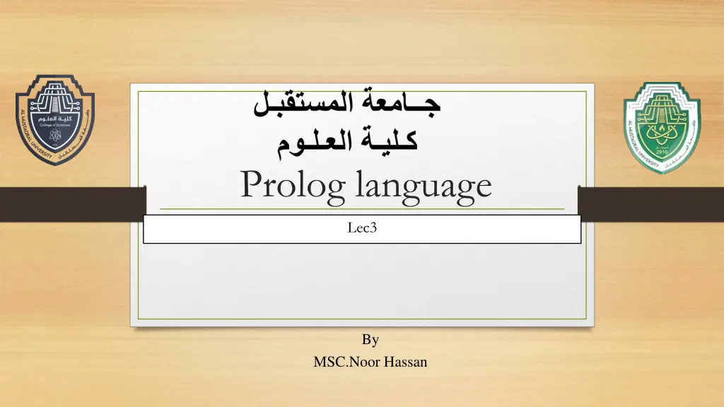 prolog language