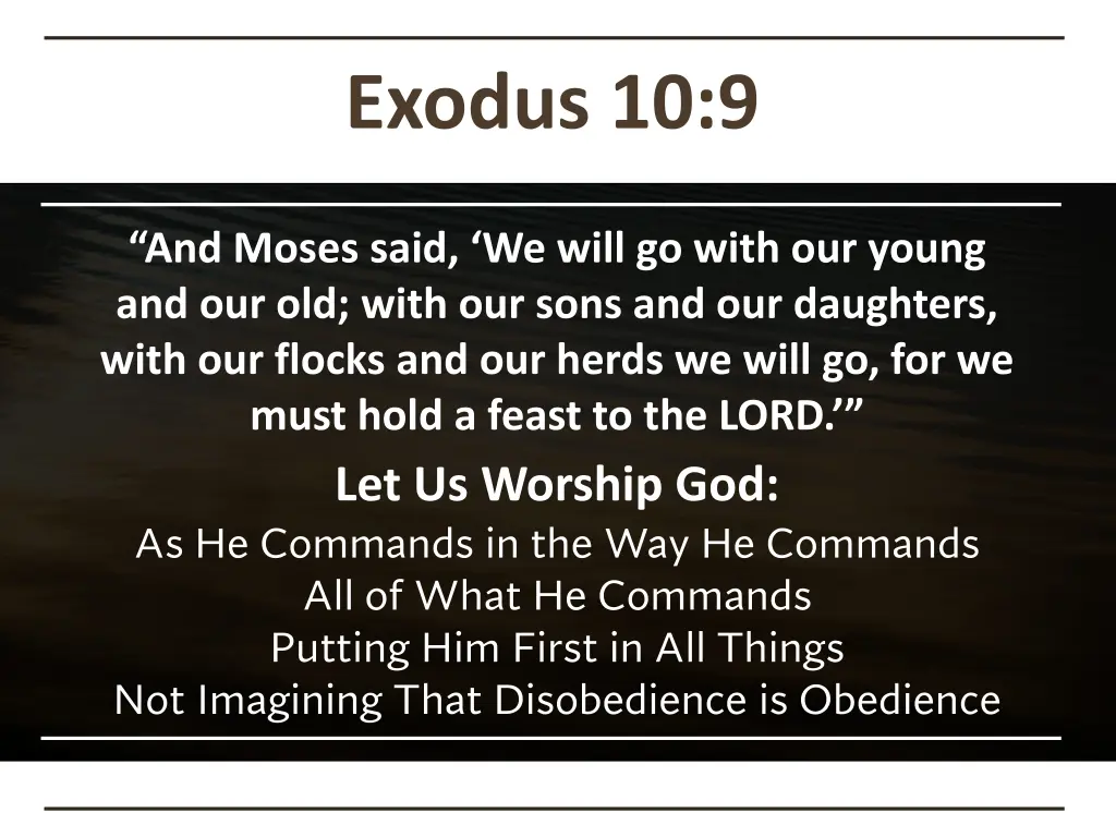 exodus 10 9