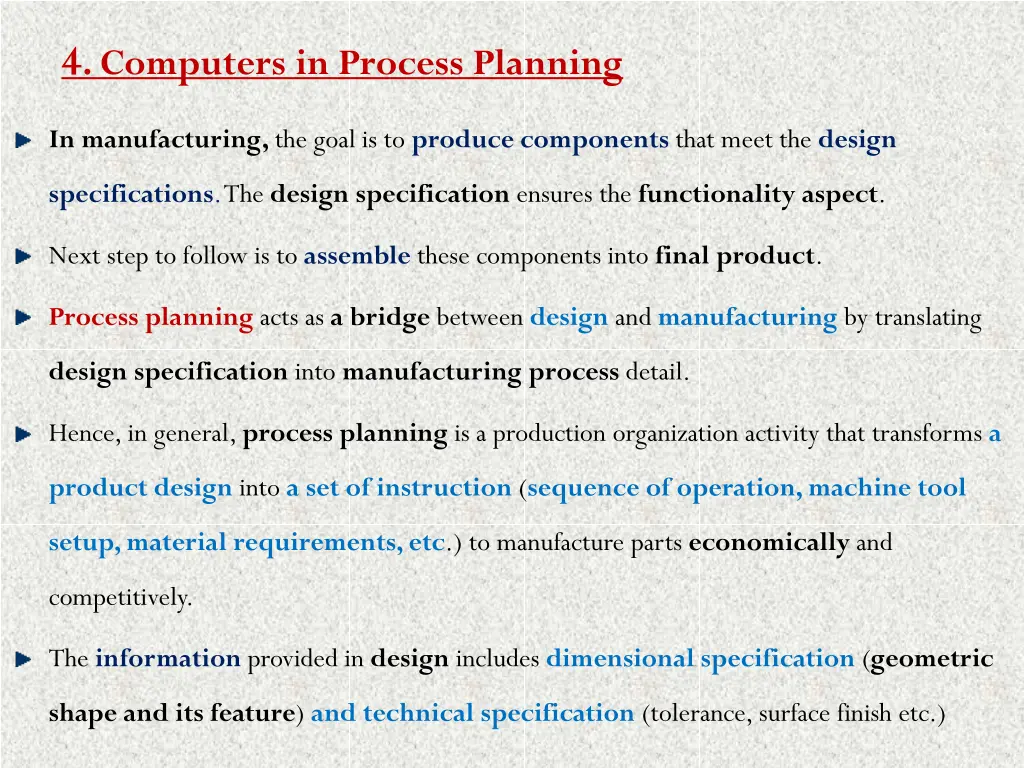 4 computers in process planning