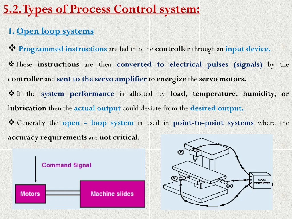 5 2 types of process control system