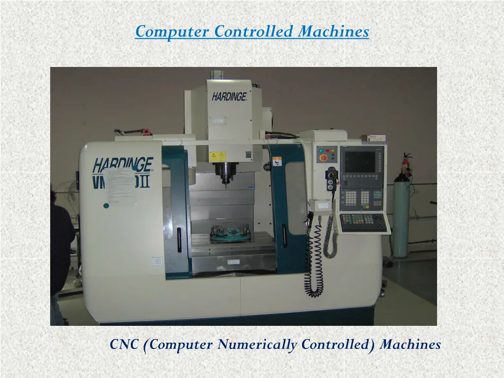 computer controlled machines