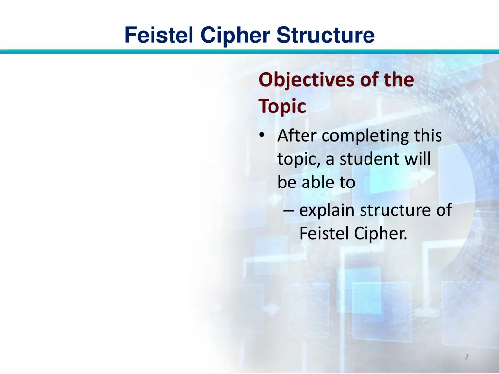 feistel cipher structure 1